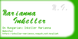 marianna inkeller business card